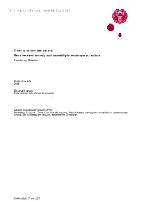 Cultural Memory Through Analyses of Site-Specific Contexts of Montreal and Berlin