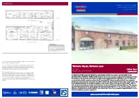 Wetreins House, Wetreins Lane Particulars, and Purchasers Are Advised to Satisfy Themselves As to Their Working Order and Condition Prior to Any Legal Commitment