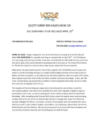 Scott Kirby Releases New Cd