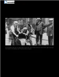 The Problem with Prohibition: Ban on Alcohol Actually Created More Crime