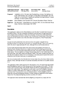 Planning and Highways 1 July 2010, List No 4