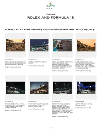 Rolex and F Olex and Formula 1® Ormula 1®