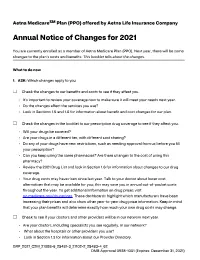 2021 PPO Annual Notice of Change (PDF)