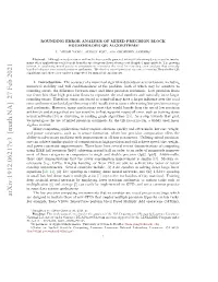 Arxiv:1912.06217V3 [Math.NA] 27 Feb 2021