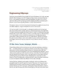 Engineering Odysseys