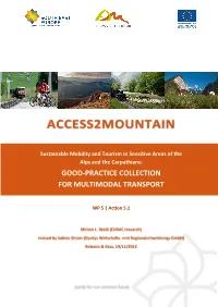 Good Practices in Multimodal Transport
