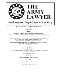 Headquarters, Department of the Army