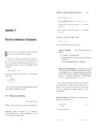 Discrete Symmetries of Dynamics 869