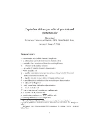 Equivalent Delta-V Per Orbit of Gravitational Perturbations∗