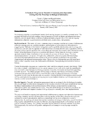 Getting Past the Prototype in Biological Informatics