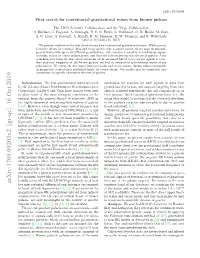 Arxiv:1709.09203V2 [Gr-Qc] 16 Oct 2019