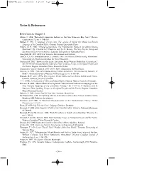 Notes & References