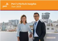 Pwc's Fintech Insights June 2018