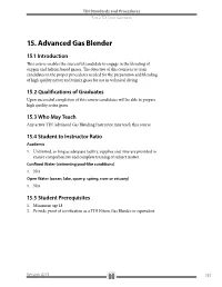 15. Advanced Gas Blender