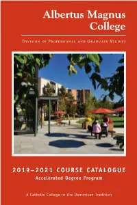 Accelerated Degree Program Catalogue