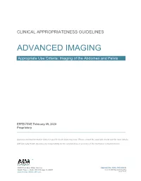 Advanced Imaging