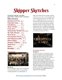 Skipper Sketches