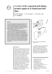 A Review of the Sequential Grid Mining Method Employed at Elandsrand Gold Mine