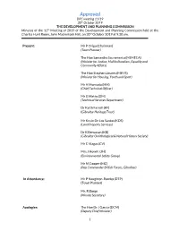 Approval of Minutes of the 1St Meeting of the Commission Held on the 12Th January 2005 at 2