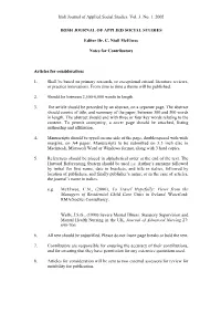 Irish Journal of Applied Social Studies. Vol. 3. No. 1. 2002