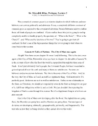 Kingdom Prologue, by Meredith Kline, Hildebrandt, Lecture 2