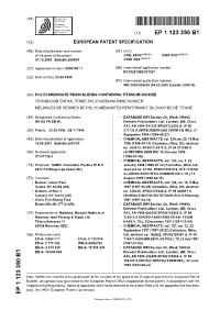 Polycarbonate Resin Blends Containing Titanium Dioxide