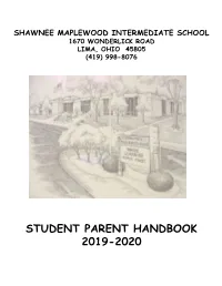 Student Handbook 2019-2020