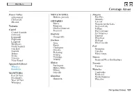 Coverage Areas