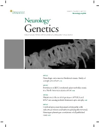 Neurologic Outcomes in Friedreich Ataxia: Study of a Single-Site Cohort E415
