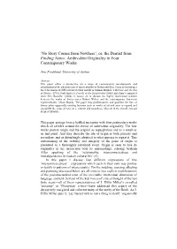 Rather Than Imposing Thematic Unity Or Predefining a Common Theoretical