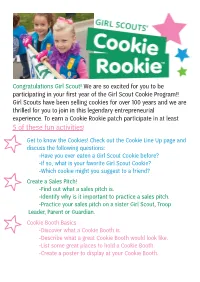 2020 Cookie Rookie Guide