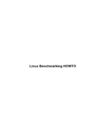 Benchmarking-HOWTO.Pdf