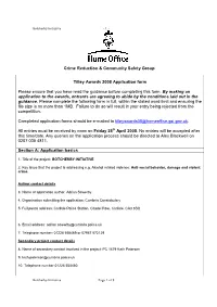 Botcherby Initiative - 1