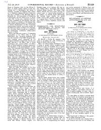 CONGRESSIONAL RECORD— Extensions Of