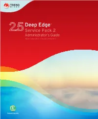 Deep Edge 2.5 Service Pack 2 Administrator's Guide