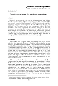 Grounding Sectarianism: the End of Syncretic Traditions