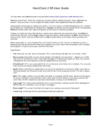 Hamclock 2.67 User Guide
