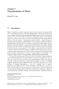 Neurodynamics of Music..Pdf