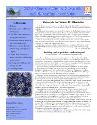 OSU Wine and Grape Research and Extension Newsletter February 2010