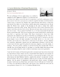 A Concise Refutation of Baptismal Regeneration