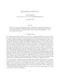 Econometrics with Octave