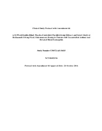 Study Protocol with Amendment 04