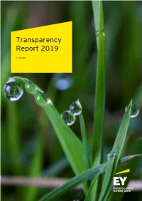 Transparency Report 2019
