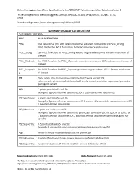 Clingen Hearing Loss Expert Panel Specifications to the ACMG/AMP Variant Interpretation Guidelines Version 1