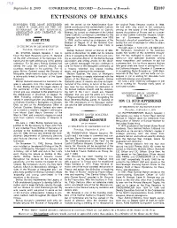 Extensions of Remarks E2187 EXTENSIONS of REMARKS