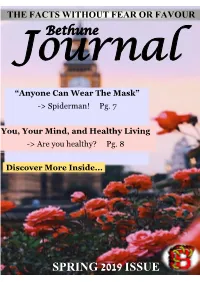 Bethune SPRING 2019 ISSUE