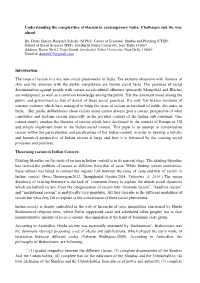 Challenges and the Way Ahead Introduction: the Issue of Racism I