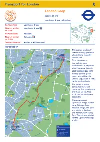 London Loop. Section 23 of 24