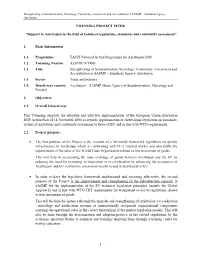 Standard Twinning Project Fiche