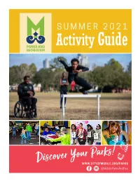 2021 Summer Guide